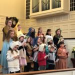 young children in a church choir
