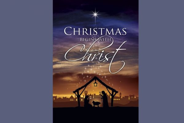 Christmas begins with Christ