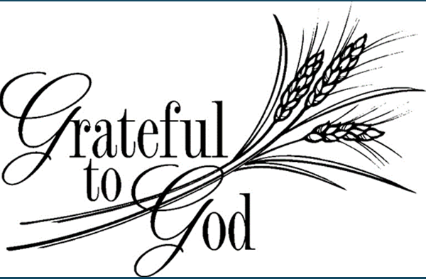 Grateful to God