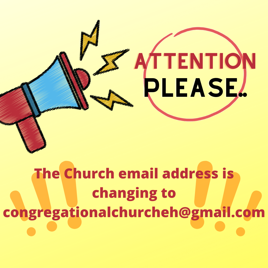 Congregational Church Of East Hampton NEW Church Email Address